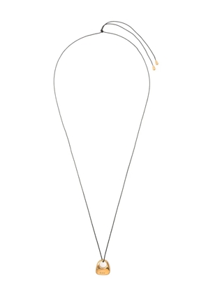 Maria Black Medium Tote necklace - Gold