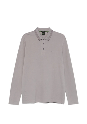 BOSS long-sleeve polo shirt - Grey