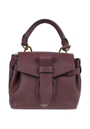 Lancel leather top-handle shoulder bag - Red