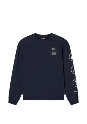 Ea7 Emporio Armani crew-neck sweatshirt - Blue