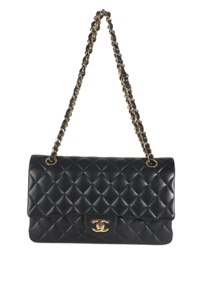 CHANEL Pre-Owned 2018-2019 medium Classic Double Flap quilted shoulder bag - Black