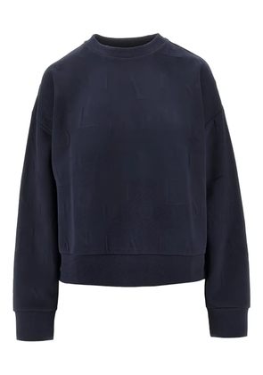 Emporio Armani crew-neck sweatshirt - Blue