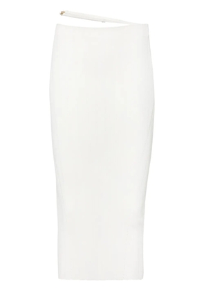 Jacquemus La Jupe Parlu knitted midi skirt - Neutrals