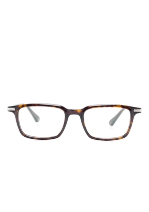 Cartier Eyewear rectangle-frame glasses - Brown