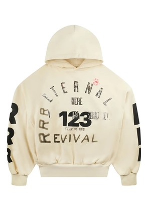 RRR123 Revival hoodie - Neutrals
