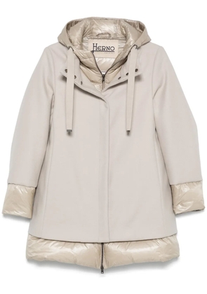 Herno A-line lightweight coat - Neutrals