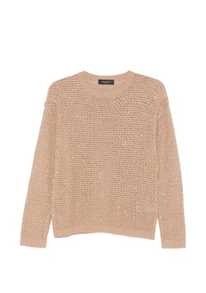 Fabiana Filippi open-knit sweater - Neutrals