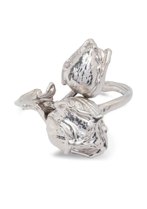 Marni rosebud cuff bracelet - Silver