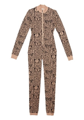 Fleur Du Mal knitted catsuit - Neutrals