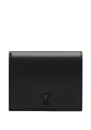 AMI Paris Ami de Coeur bi-fold leather wallet - Black