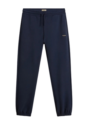 Woolrich logo-embroidered sweatpants - Blue