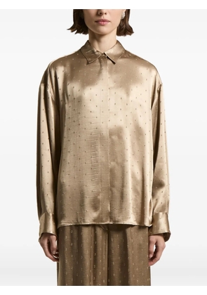 Peserico dot-pattern shirt - Neutrals