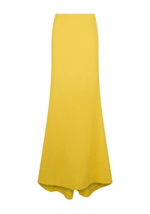 Valentino Garavani flared long skirt - Yellow