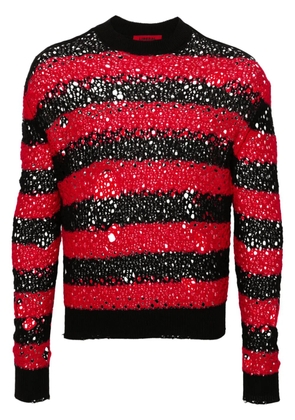 Liberal Youth Ministry striped sweater - Black