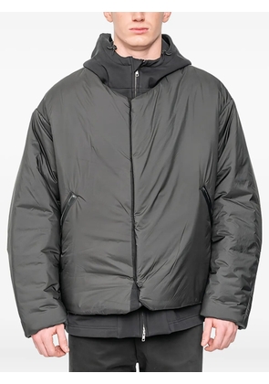 Joe Chia Sokka padded hooded jacket - Grey