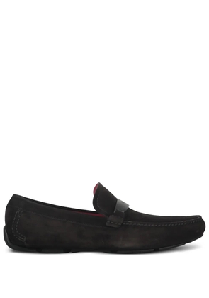 Ferragamo suede loafers - Brown
