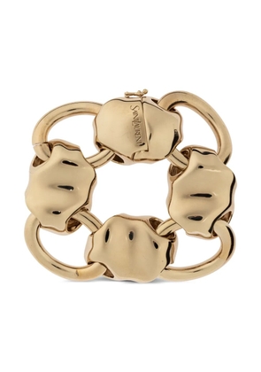 Saint Laurent Shell Chain bracelet - Gold