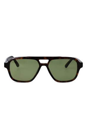 Retrosuperfuture Maneval browline sunglasses - Brown