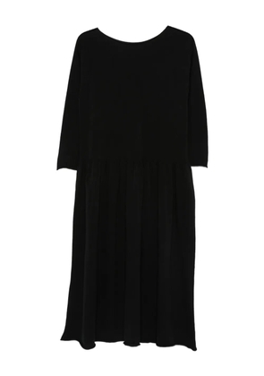 Daniela Gregis gathered midi dress - Black