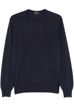 Dell'oglio fine-knit sweater - Blue