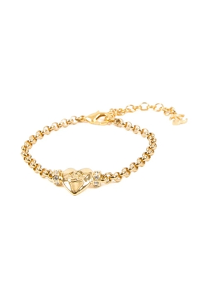 CHANEL Pre-Owned 2000s heart-motif bracelet - Gold