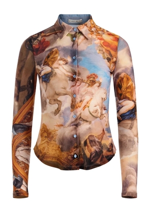 alice + olivia button-down shirt - Neutrals