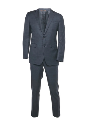 Canali wool two-button suit - Blue