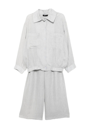 BLAKLACE patch-pocket set - LIGHT GREY