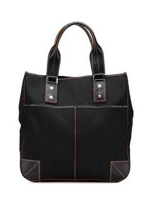 Celine Pre-Owned 2016 Macadam Canvas tote bag - Black