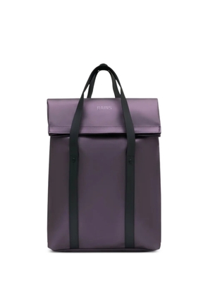 Rains 2 Way handle-straps backpack - Purple