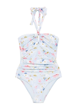 ZIMMERMANN Lucky Wide Link swimsuit - Blue