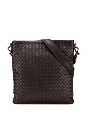 Bottega Veneta Pre-Owned 2012-2024 Nappa Intrecciato crossbody bag - Brown