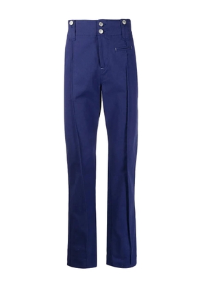 MARANT pleated cotton trousers - Blue