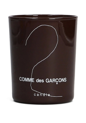 Comme Des Garçons logo-print candle (150g) - Brown