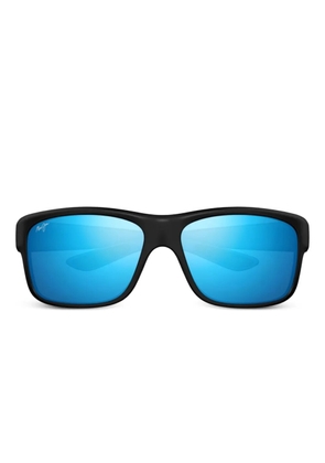 Maui Jim mirrored rectangle sunglasses - Black