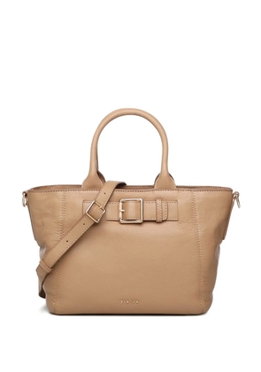 BIASIA buckle-detail shoulder bag - Neutrals