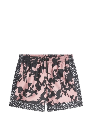 DRIES VAN NOTEN printed swim shorts - Pink