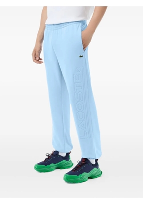 Lacoste embossed-logo track-pants - Blue