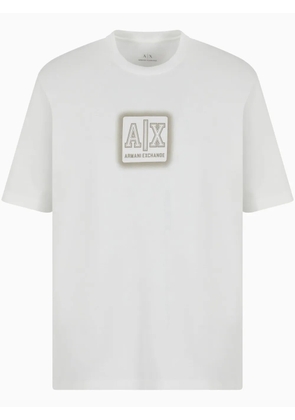 Armani Exchange logo-print T-shirt - White