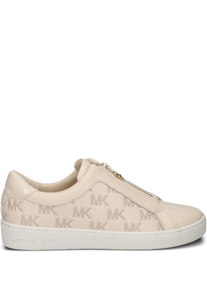 Michael Michael Kors Keaton zip-detail sneakers - Neutrals