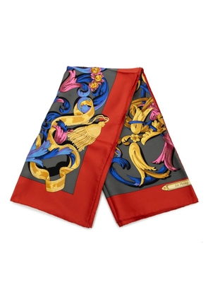 Hermès Pre-Owned 20th Century Le Mors A La Conetable Silk Scarf 90 scarves - Grey