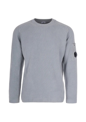 C.P. Company long-sleeve round-neck sweater - Blue