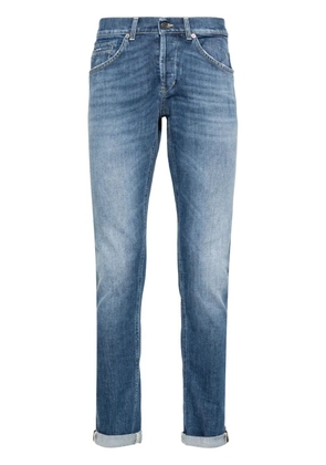 DONDUP George mid-rise tapered jeans - Blue