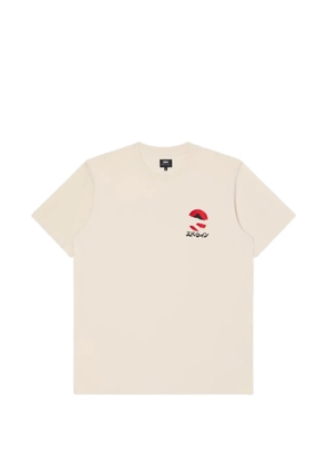 Edwin Kamifuji printed T-shirt - Neutrals