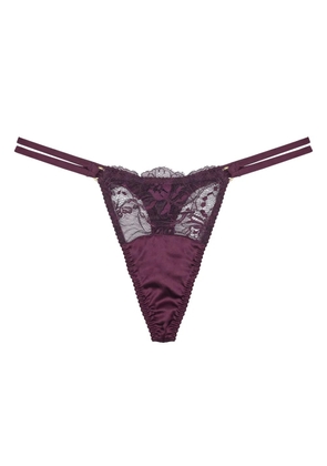Fleur Of England Eliza thong - Purple