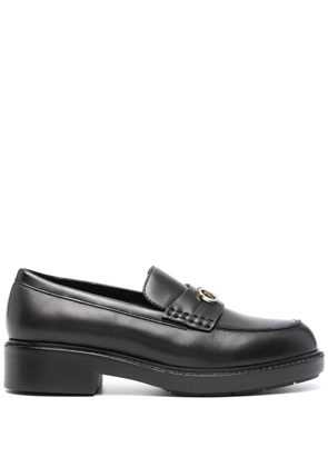 Calvin Klein Sole 35mm leather loafers - Black
