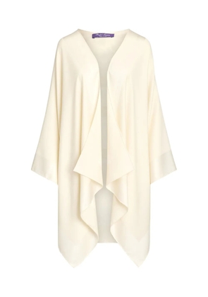 Ralph Lauren Collection contrast-trim scarf - Neutrals