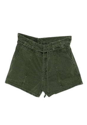 Ba&Sh Fabo paperbag-waist shorts - Green