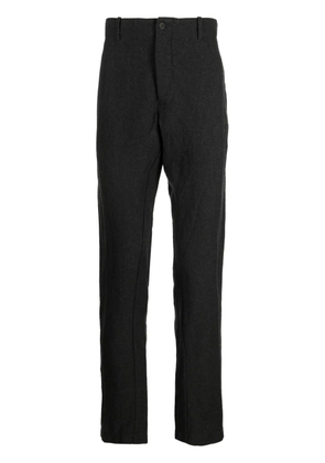 Forme D'expression felted straight-leg trousers - Grey