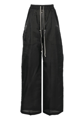 Rick Owens pressed-crease trousers - Black